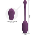 PRETTY LOVE - Doreen Purple wiederaufladbares Vibrationsei