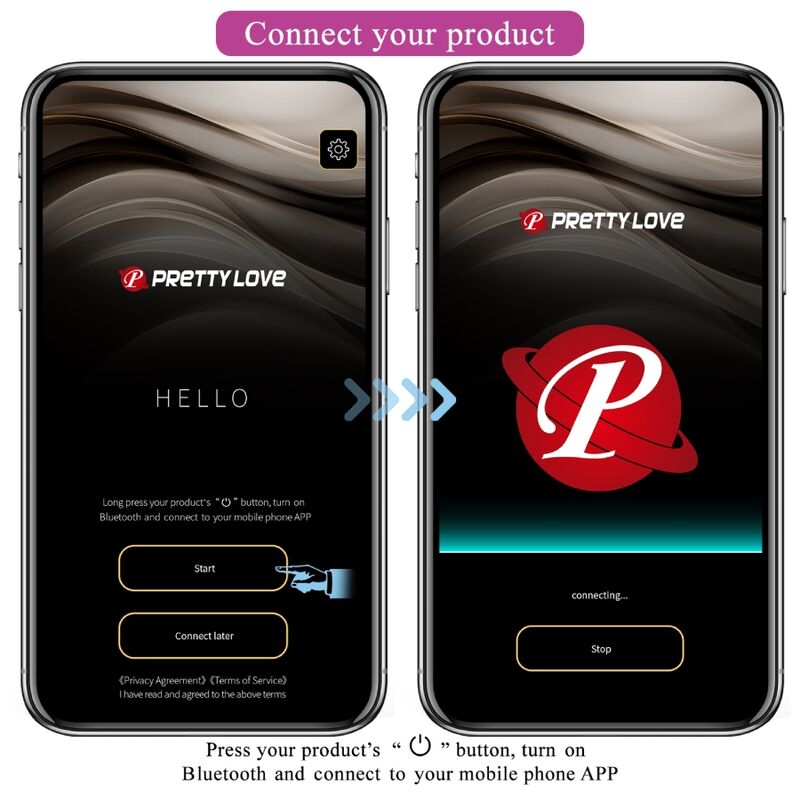 PRETTY LOVE - Doreen Purple wiederaufladbares Vibrationsei