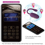 PRETTY LOVE - Doreen Purple wiederaufladbares Vibrationsei