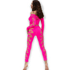 CHILIROSE – CR 4632 Top & Hose Pink L