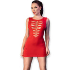 CHILIROSE – CR 4622 Kleid Rot S/M