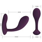 PRETTY LOVE - Baird G-Spot, 12 Vibrationen, wiederaufladbar, Lila, App
