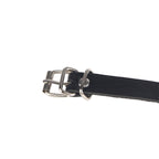 SUBBLIME Lederring Kettengürtel Schwarz One Size