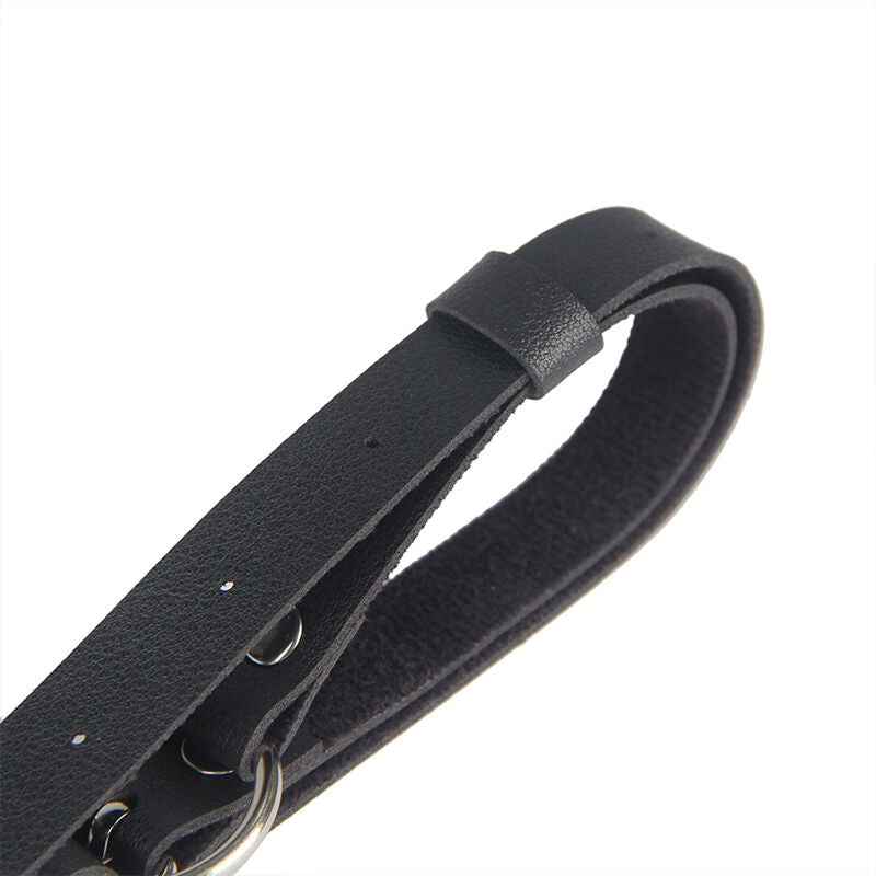 SUBBLIME Ledergürtel Harness Schwarz One Size