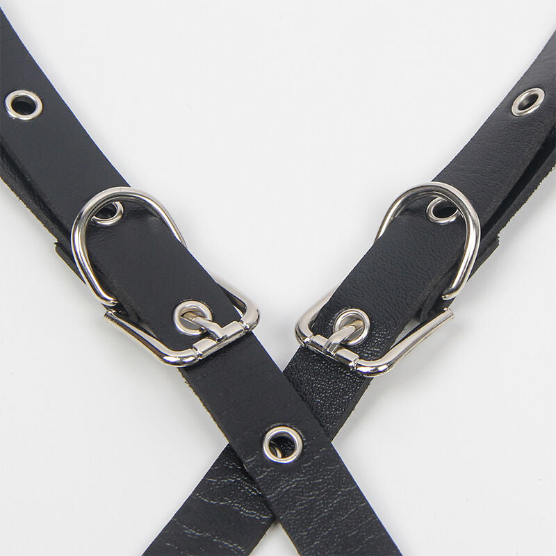 SUBBLIME Harness mit Riemen & Kettendetails One Size