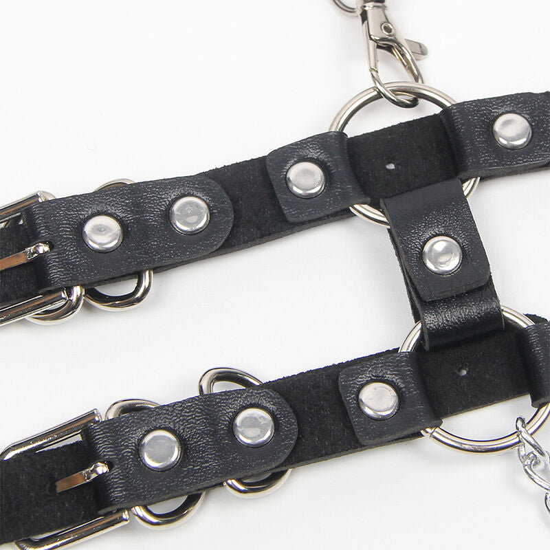 SUBBLIME Harness mit Riemen & Kettendetails One Size
