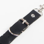 SUBBLIME Gürtel & Strumpfband mit Ringen & Kettendetail One Size