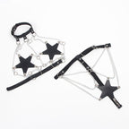 SUBBLIME Ganzkörper Harness mit Stern-Kettendetail One Size