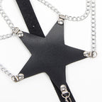 SUBBLIME Ganzkörper Harness mit Stern-Kettendetail One Size