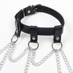 SUBBLIME Ganzkörper Harness mit Stern-Kettendetail One Size