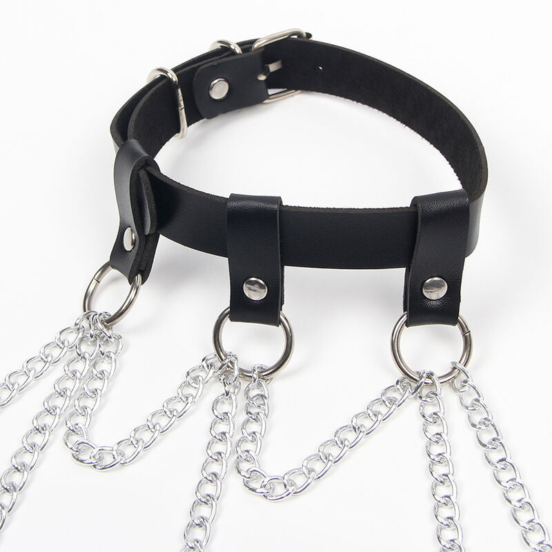 SUBBLIME Ganzkörper Harness mit Stern-Kettendetail One Size