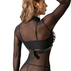 SUBBLIME Harness BH & Halskette mit Ketten One Size