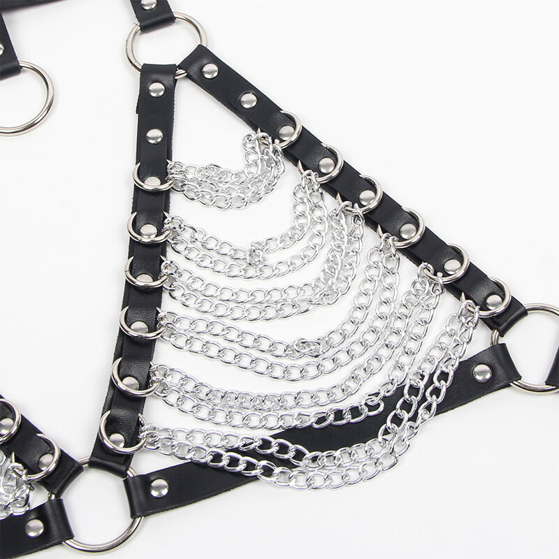 SUBBLIME Harness BH & Halskette mit Ketten One Size