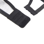 SUBBLIME – 3-teiliges Set BH + String + Strumpfband aus Spitze Schwarz