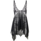 SUBBLIME – Babydoll Stoff Tüll Brust Spitze