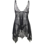 SUBBLIME – Babydoll Stoff Tüll Brust Spitze
