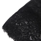 SUBBLIME – Babydoll mit verstellbaren Spitzenträgern Schwarz