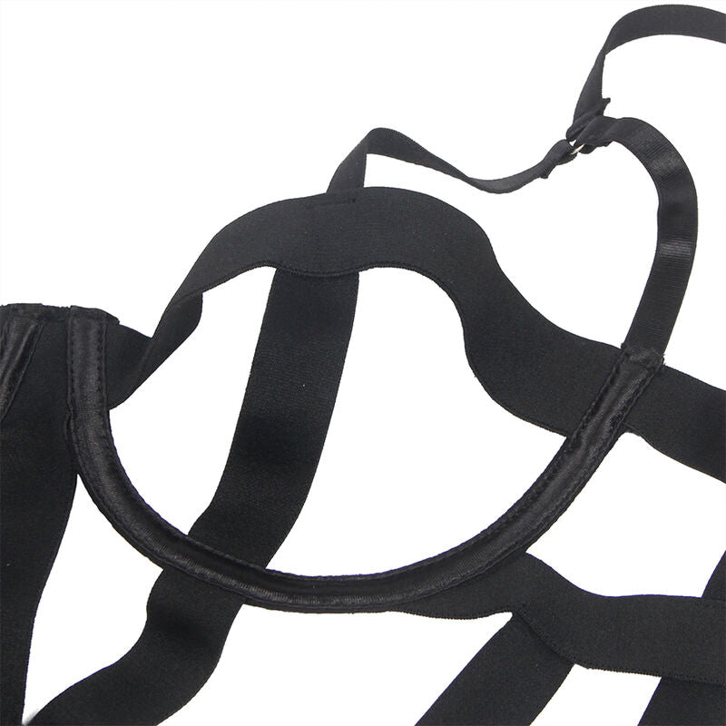 SUBBLIME – Sexy Body mit Cut-Outs Schwarz