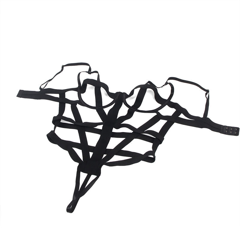 SUBBLIME – Sexy Body mit Cut-Outs Schwarz