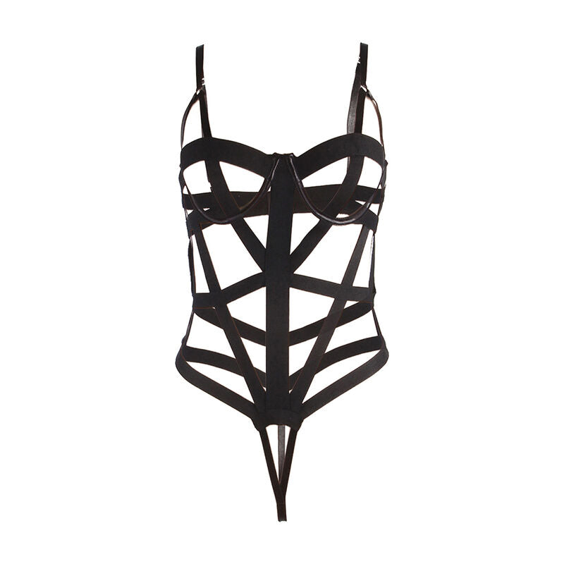 SUBBLIME – Sexy Body mit Cut-Outs Schwarz