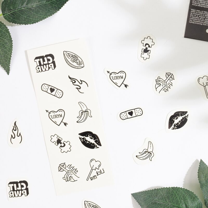 SECRET PLAY – Candy Collection Set mit 10 temporären Tattoos