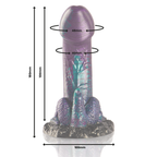 EPIC - BASILISK DILDO DOPPELT SCHUPPIG VERGNÜGEN, KLEINE GRÖSSE