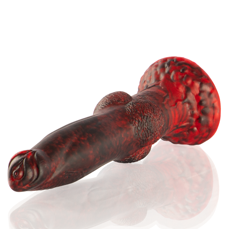 EPIC - Prometheus Dildo Titan in Flames, wiederaufladbar mit Fernbedienung
