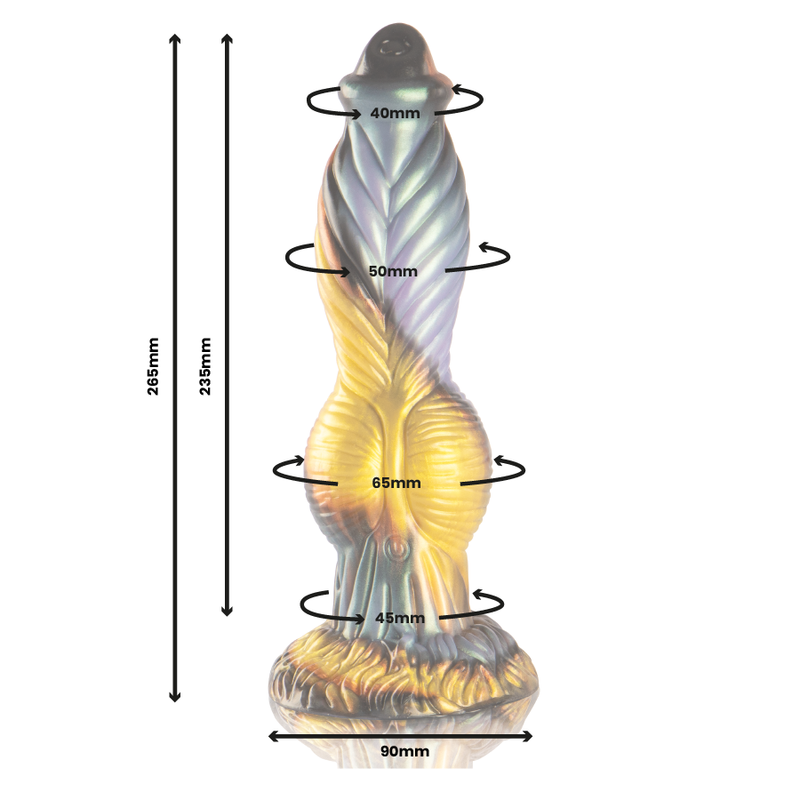 EPIC - Phoenix Dildo – Die Wiedererweckung des Vergnügens, wiederaufladbar mit Fernbedienung