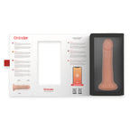 ONINDER - Vibratordildo, 9 Geschwindigkeiten, 22 cm Ø 4,5 cm - Kostenlose App
