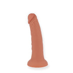 ONINDER - Kleiner Vibratordildo, 9 Geschwindigkeiten, natürlich, 17,5 cm Ø 4 cm - Kostenlose App