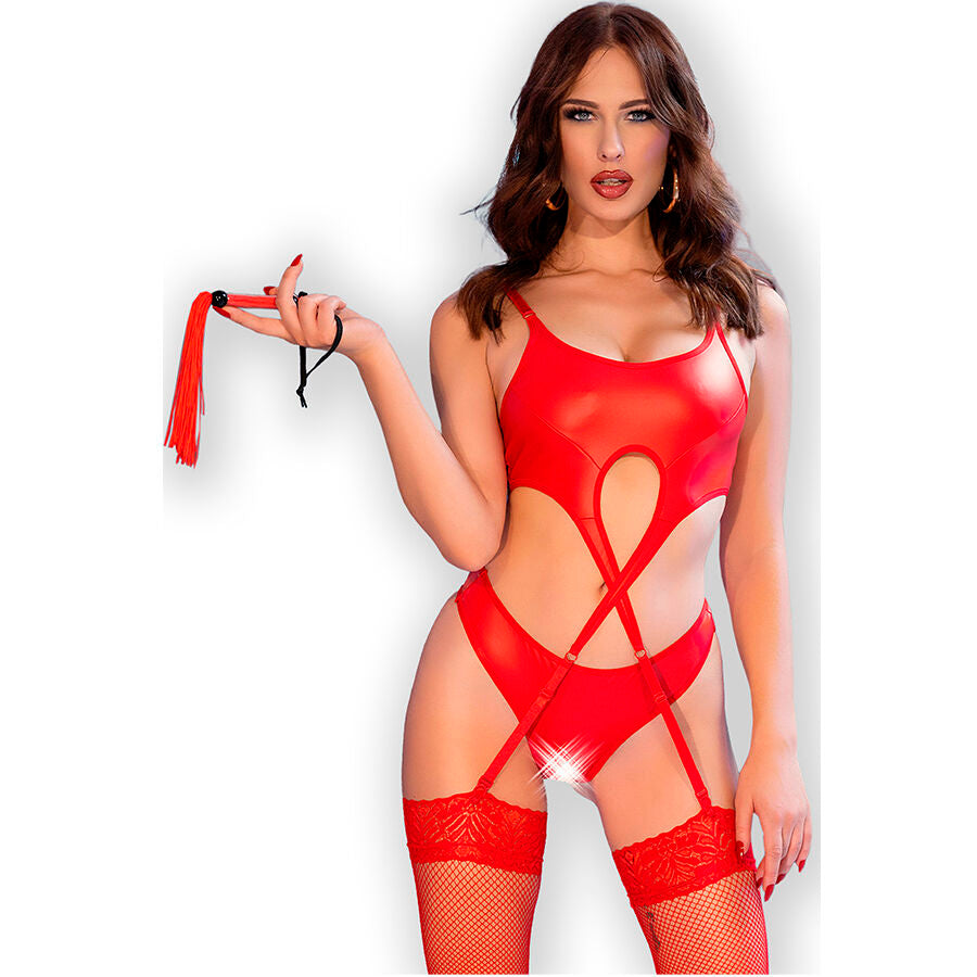 CHILIROSE – CR 4625 Set vierteilig Oberteil Rot S