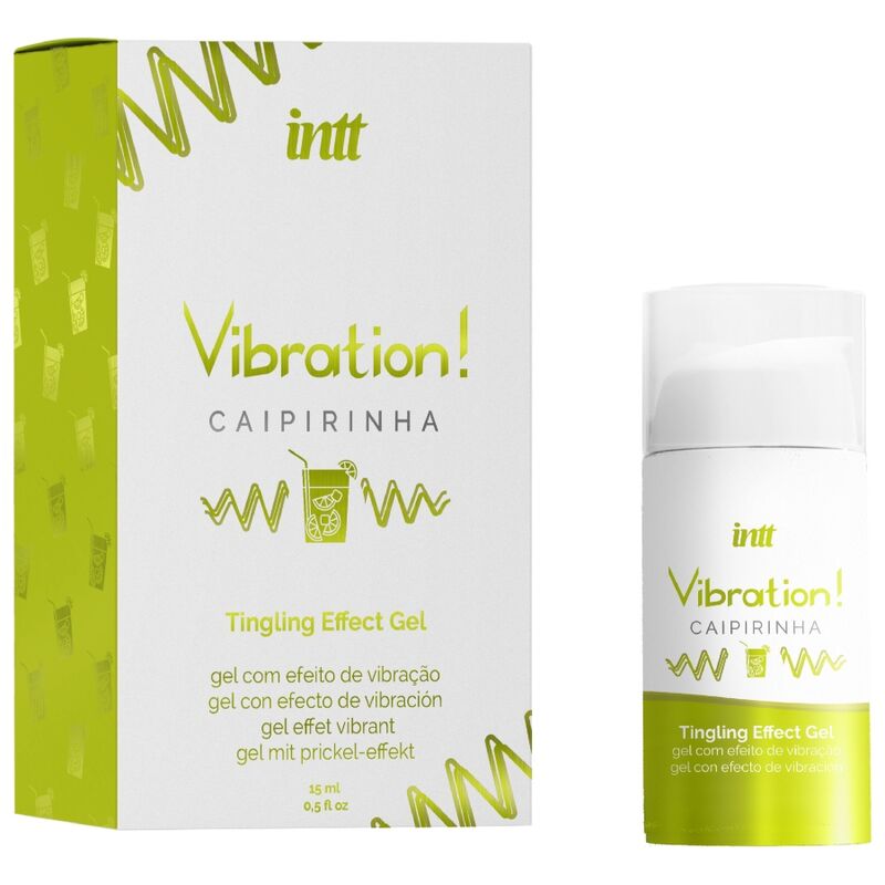 INTT – Kraftvolles Intimstimulierendes Caipirinha flüssiges Vibratorgel 15 ml