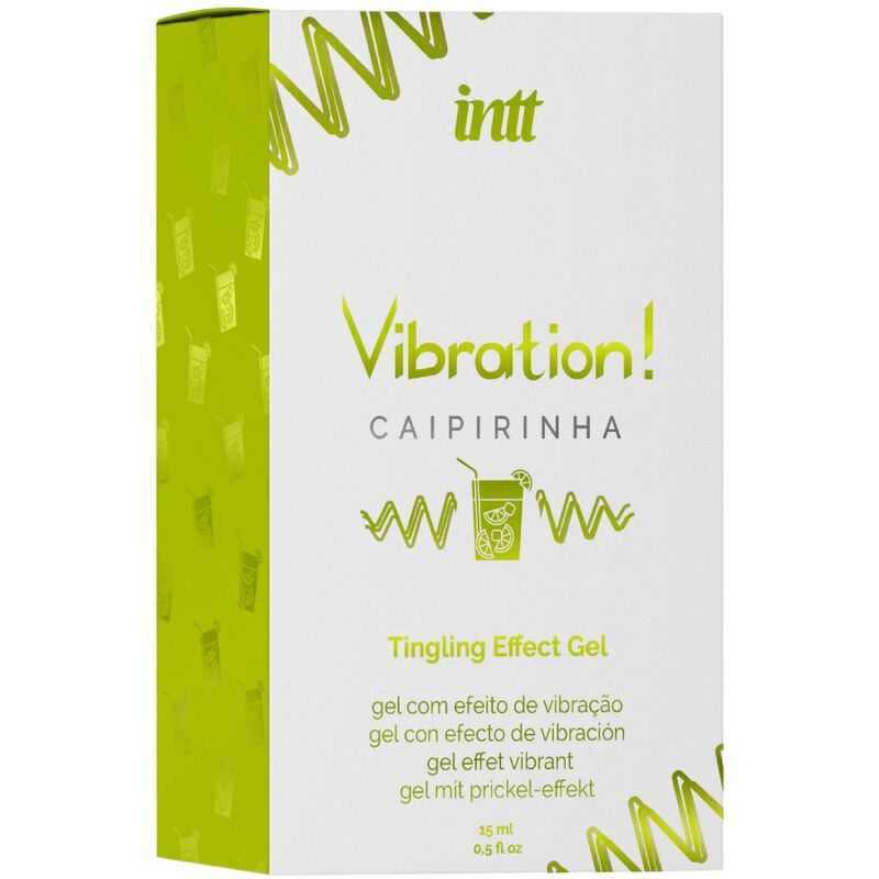 INTT – Kraftvolles Intimstimulierendes Caipirinha flüssiges Vibratorgel 15 ml