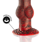 EPIC - Prometheus Dildo Titan in Flames, wiederaufladbar mit Fernbedienung