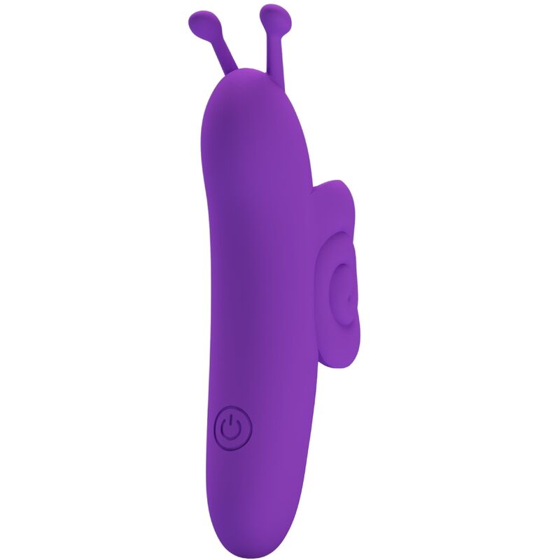 PRETTY LOVE - Snail Fingerstimulator Lila leistungsstark