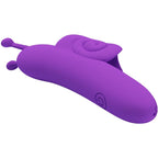 PRETTY LOVE - Snail Fingerstimulator Lila leistungsstark