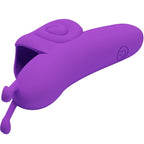 PRETTY LOVE - Snail Fingerstimulator Lila leistungsstark