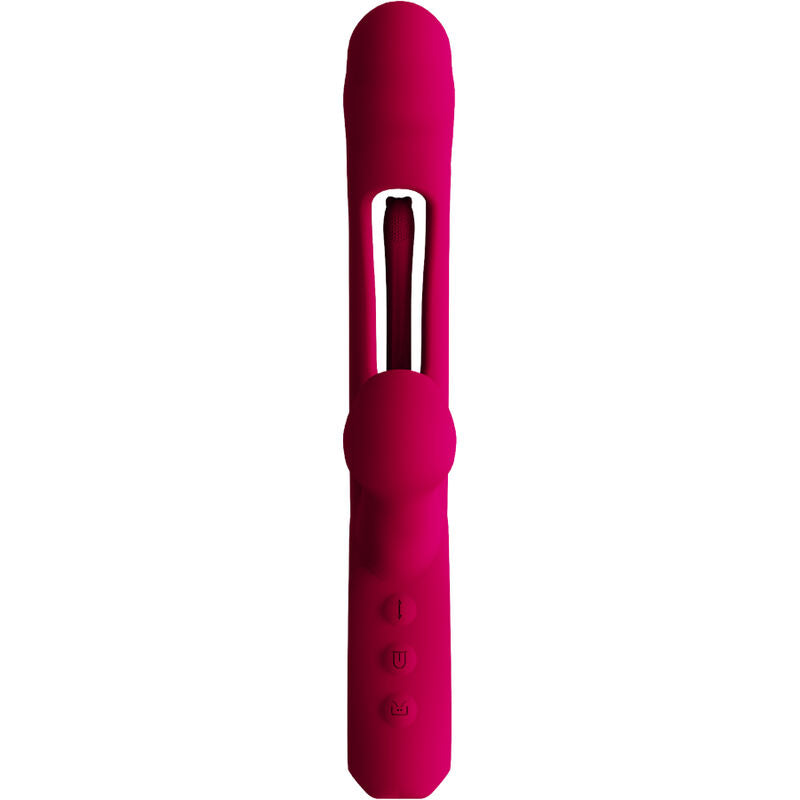 ARMONY – Impact Swing Vibrator mit Dual-Stimulator, Modell 2, Bordeaux
