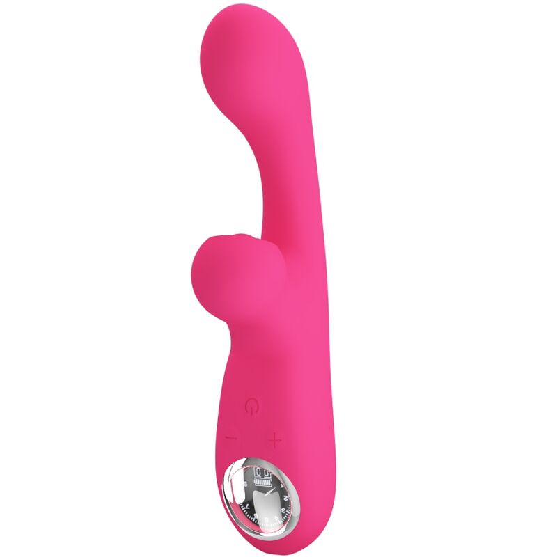 PRETTY LOVE – Skylar Vibrator mit Stimulator, Rosa