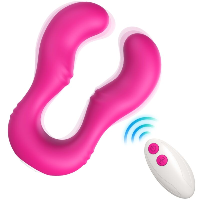 ARMONY – Seraph Vibrator mit doppelter Fernbedienung, Fuchsia