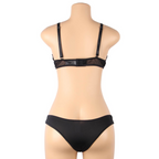 SUBBLIME – Zweiteiliges Set Transparenz-BH & Streifen
