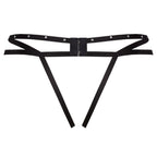 LIVCO CORSETTI FASHION – Nomade Tanga mit Öffnung Schwarz
