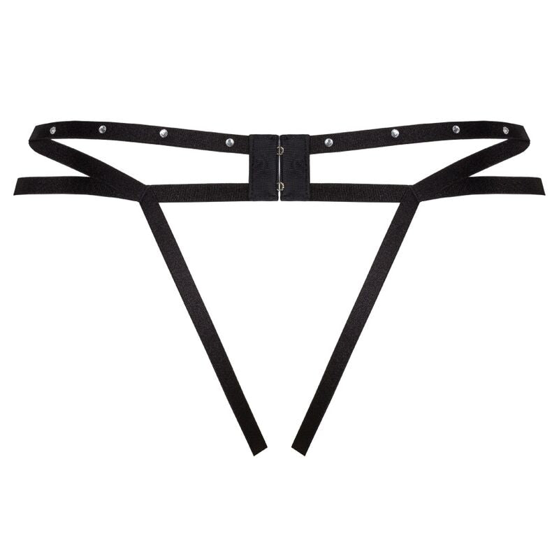 LIVCO CORSETTI FASHION – Nomade Tanga mit Öffnung Schwarz