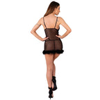 LIVCO CORSETTI FASHION – Zerunam Set Babydoll + Schwarzer Tanga