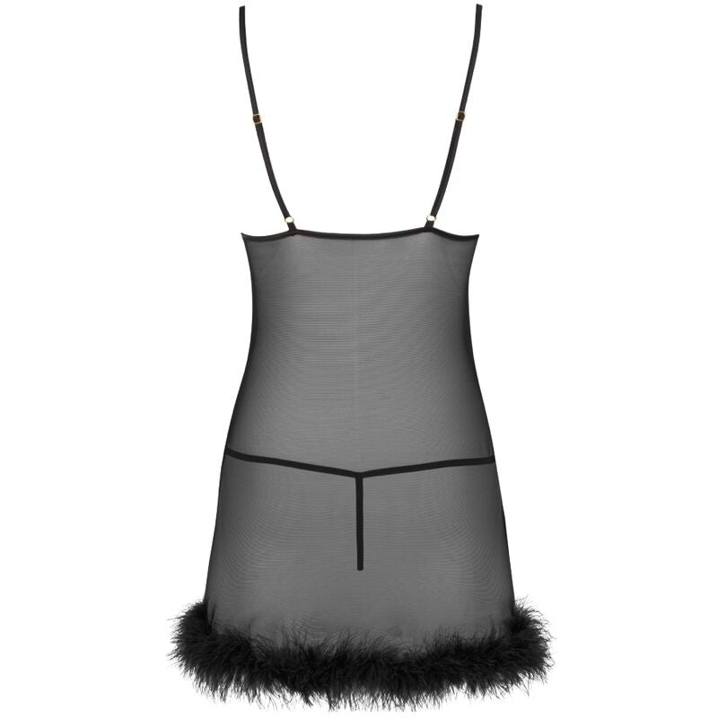 LIVCO CORSETTI FASHION – Zerunam Set Babydoll + Schwarzer Tanga