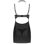 LIVCO CORSETTI FASHION – Binella Set Babydoll + Tanga Schwarz