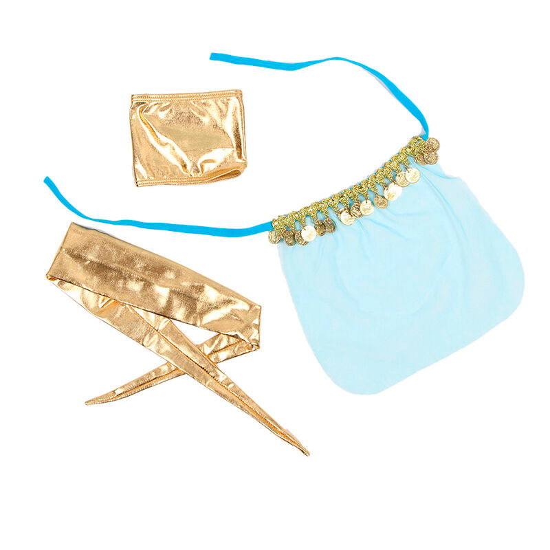 SUBBLIME – Indien-Stil blaues Dessous-Set