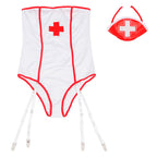 SUBBLIME Sexy Krankenschwesterkostüm mit Body