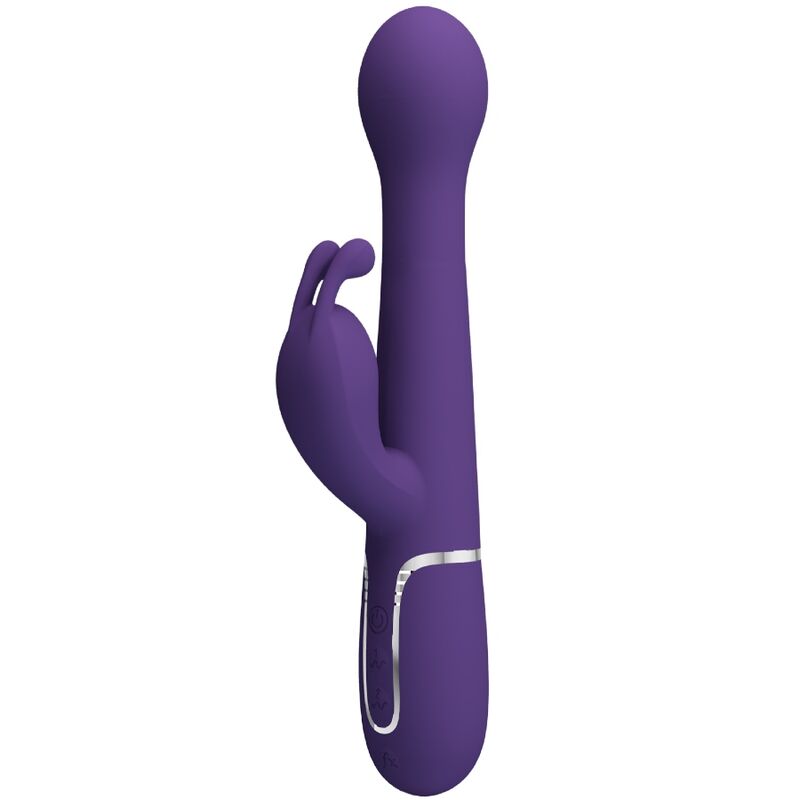 PRETTY LOVE - Dejon 3-in-1 Multifunktions-Rabbit-Vibrator Lila
