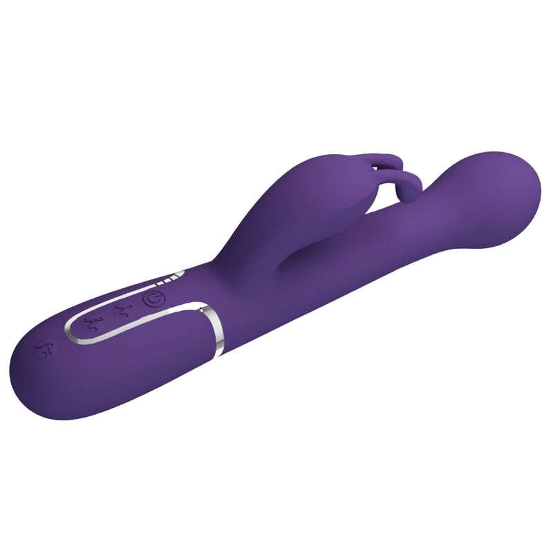 PRETTY LOVE - Dejon 3-in-1 Multifunktions-Rabbit-Vibrator Lila
